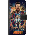 Pikkukuva 3 / 3: Yhteensopiva Lompakkokotelo Apple iPhone 12 mini Messi-juliste Argentiina Barcelona jalkapallolegenda GOAT maailmanmestaruuskilpailut numero 10 jalka