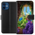 Pikkukuva 1 / 3: Yhteensopiva Lompakkokotelo Apple iPhone 12 mini Minecraft