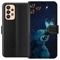 Pikkukuva 1 / 3: Yhteensopiva Lompakkokotelo Samsung Galaxy A33 5G Stitch perhonen