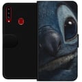 Miniatyrbillede 1 af 2: Kompatibel Tegnebogsetui til Samsung Galaxy A20s Stitch Disney Lilo Sød Karakter