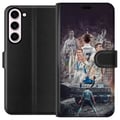Pikkukuva 1 / 3: Yhteensopiva Lompakkokotelo Samsung Galaxy S23+ Cristiano Ronaldo Al-Nassr Portugali ikoninen maalintekokone ja maailmanlaajuinen supertähti, jolla o