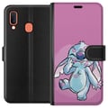 Miniatyrbillede 1 af 2: Kompatibel Tegnebogsetui til Samsung Galaxy A20e Stitch Puss