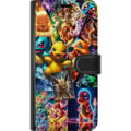 Miniatyrbild 3 av 3: Kompatibelt Plånboksfodral till Samsung Galaxy S23 Pokémon illustration – Pikachu, Eevee och Charmander i färgstark design