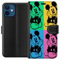 Miniatyrbilde 1 av 3: Kompatibelt Lommeboketui til Apple iPhone 12 Disney Mikke Mus plakat popkunst fargerik tegnefilm retroserie Andy Warhol-stil klassisk figurkunst