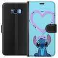 Miniatyrbillede 1 af 3: Kompatibel Tegnebogsetui til Samsung Galaxy S8 Hjerte Sting