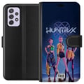 Miniatyrbilde 1 av 3: Kompatibelt Lommeboketui til Samsung Galaxy A52s 5G KPop Demon Hunters 2 HuntrX-jenter – futuristisk motiv med sterk KPop-attitude og cyberpunk-stil