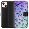 Pikkukuva 1 / 3: Yhteensopiva Lompakkokotelo Apple iPhone 13 mini Perhoset