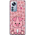 Miniatyrbild 1 av 3: Kompatibelt Mobilskal till Xiaomi 12 Pro Kawaii Pig Cute Pink Animal Anime