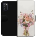 Miniatyrbilde 1 av 2: Kompatibelt Lommeboketui til Samsung Galaxy A03s Mobildeksel med fargerikt blomsterbukett i romantisk stil