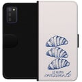 Miniatyrbilde 1 av 2: Kompatibelt Lommeboketui til Samsung Galaxy A03s Franske morgener med nystekte croissanter