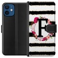 Pikkukuva 1 / 3: Yhteensopiva Lompakkokotelo Apple iPhone 12 mini Kirjain F