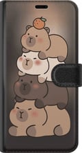 Miniatyrbilde 3 av 3: Kompatibelt Lommeboketui til Apple iPhone SE (2016) Kapybara Kawaii søt dyrefigur