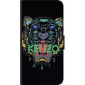 Miniatyrbild 2 av 2: Kompatibelt Plånboksfodral till Samsung Galaxy A20s Kenzo tiger Paris mode poster fashion luxury streetwear brand logo ikonisk svart bakgrund retro a