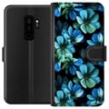 Miniatyrbillede 1 af 3: Kompatibel Tegnebogsetui til Samsung Galaxy S9+ Blomster