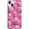 Miniatyrbild 1 av 3: Kompatibelt Mobilskal till Apple iPhone 14 Bubbliga Grisar
