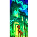 Miniatyrbillede 4 af 4: Kompatibel Tegnebogsetui til Apple iPhone 13 Pro Scooby Doo hjemsøgt hus-plakat tegnefilm mysterium hund spøgelse grøn uhyggelig Halloween retro seri