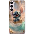Pikkukuva 1 / 3: Yhteensopiva Puhelinkuori Samsung Galaxy S23+ Disney Stitch keräilyhahmo sininen avaruusolento