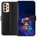 Miniatyrbillede 1 af 3: Kompatibel Tegnebogsetui til Samsung Galaxy A33 5G Roblox Space Explorer-design futuristisk rumtema med farverige detaljer spilfornemmelse og neonlys