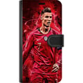 Pikkukuva 3 / 3: Yhteensopiva Lompakkokotelo Apple iPhone 12 mini Ronaldon Taidot - CR7 Suunnittelu Aidolle Kannattajalle