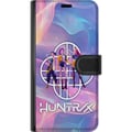 Miniatyrbild 3 av 3: Kompatibelt Plånboksfodral till Google Pixel 6a Huntrix Neon Trio Kpop Demon Hunter Färgstark futuristisk design med tre kvinnliga hjältar i pastell
