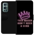Miniatyrbild 1 av 3: Kompatibelt Plånboksfodral till OnePlus 9 Pro Queen Quote Girl Power Feminist