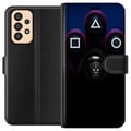 Miniatyrbillede 1 af 3: Kompatibel Tegnebogsetui til Samsung Galaxy A33 5G Squid Game Säsong 3 Nya Ikoner Populär Serie TV Motiv