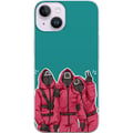 Miniatyrbillede 1 af 3: Kompatibel Mobilcover til Apple iPhone 14 Squid Game Karaktärer Grafisk Design Seriefigurer Populär