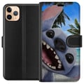 Pikkukuva 1 / 3: Yhteensopiva Lompakkokotelo Apple iPhone 11 Pro Max Stitch-matkapuhelinkotelo, jossa on suloiset ystävyysmaalaukset.