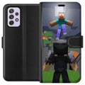 Miniatyrbilde 1 av 3: Kompatibelt Lommeboketui til Samsung Galaxy A52s 5G Minecraft