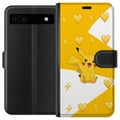 Pikkukuva 1 / 3: Yhteensopiva Lompakkokotelo Google Pixel 6a Pikachu Pokémon Gaming Figur Spelmotiv Populär Ikon