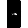 Miniatyrbild 2 av 2: Kompatibelt Plånboksfodral till Samsung Galaxy A20s The North Face logga i svartvitt tidlös outdoor inspirerad design som symboliserar styrka frihet