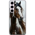 Pikkukuva 1 / 3: Yhteensopiva Puhelinkuori Samsung Galaxy S23 Häst Djurmotiv Grafisk Design Natur Kraftfullt Motiv