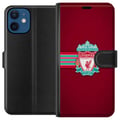Pikkukuva 1 / 3: Yhteensopiva Lompakkokotelo Apple iPhone 12 mini Liverpool-fanituotteet jalkapallo merch punainen