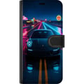 Pikkukuva 3 / 3: Yhteensopiva Lompakkokotelo Xiaomi 12 Pro Neon Urheiluauto Kilpa-ajo Drift Nopea
