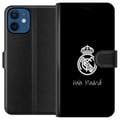 Miniatyrbilde 1 av 3: Kompatibelt Lommeboketui til Apple iPhone 12 Real Madrid Emblem Fotboll Stolthet Vit Guld Klubbmärke
