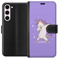 Pikkukuva 1 / 3: Yhteensopiva Lompakkokotelo Samsung Galaxy S23+ Yksisarvinen Dab