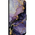 Miniatyrbilde 2 av 2: Kompatibelt Lommeboketui til Samsung Galaxy A03s Lilla Marmor