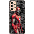 Miniatyrbilde 1 av 3: Kompatibelt Mobildeksel til Samsung Galaxy A53 5G Iron Man-illustrasjon i rød rustning med tegneseriebakgrunn kraftfullt motiv for filmfans