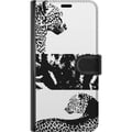 Miniatyrbilde 3 av 3: Kompatibelt Lommeboketui til Samsung Galaxy S23 Leopard Faces