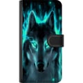 Pikkukuva 3 / 3: Yhteensopiva Lompakkokotelo Apple iPhone 12 mini Susi