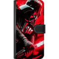 Pikkukuva 3 / 3: Yhteensopiva Lompakkokotelo Xiaomi 12 Pro Darth Vader punaisella valomiekalla, voimakas futuristinen design, joka on saanut inspiraationsa galaksin p