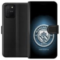 Pikkukuva 1 / 3: Yhteensopiva Lompakkokotelo Samsung Galaxy S10 Lite Manchester City jalkapallo Erling Haaland sininen seuradesign kuvitus