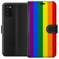 Pikkukuva 1 / 4: Yhteensopiva Lompakkokotelo Samsung Galaxy A41 Pride Flagga