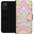 Miniatyrbilde 1 av 2: Kompatibelt Lommeboketui til Samsung Galaxy A03s Kawaii Capybara Galaxy Søt Anime Dyr Romtema Kawaii Trend Gave TikTok Design