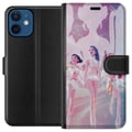 Miniatyrbilde 1 av 3: Kompatibelt Lommeboketui til Apple iPhone 12 K-Pop Demon Hunters sølvidoltrio – futuristisk K-pop-inspirert gruppedesign med glitrende sceneklær
