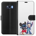Miniatyrbilde 1 av 3: Kompatibelt Lommeboketui til Samsung Galaxy S8 Stitch Mikke Mus