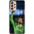 Pikkukuva 1 / 3: Yhteensopiva Puhelinkuori Samsung Galaxy A33 5G Alisson Liverpool Brasilian ainoa maalivahti listalla jalkapallo maalivahti reaktiokykyinen vakaa luo