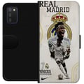 Miniatyrbilde 1 av 2: Kompatibelt Lommeboketui til Samsung Galaxy A03s Real Madrid Vinícius Júnior med spiss i trøye nummer 7 klubbmerke hvit kampdrakt energisk positur og