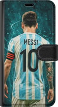 Miniatyrbilde 3 av 3: Kompatibelt Lommeboketui til Samsung Galaxy S23 Ultra Messi
