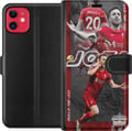 Miniatyrbilde 1 av 3: Kompatibelt Lommeboketui til Apple iPhone 11 Liverpool FC Diogo Jota fotballplakat Portugal spiss nr. 20 Premier League angriper Reds-fankunst